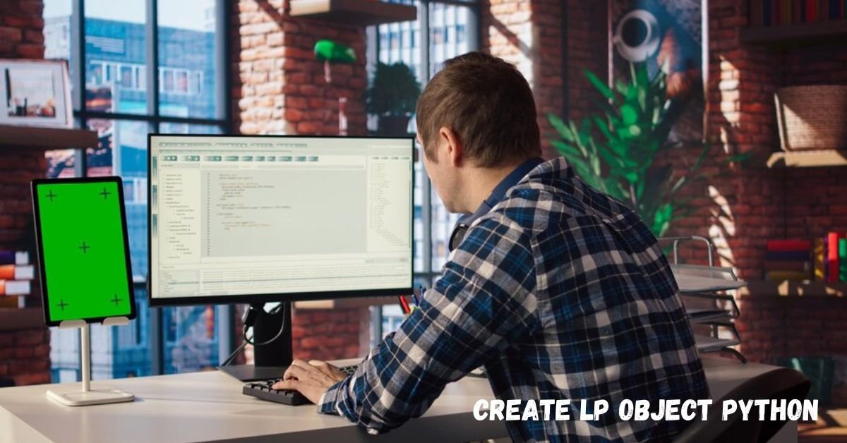 create lp object python
